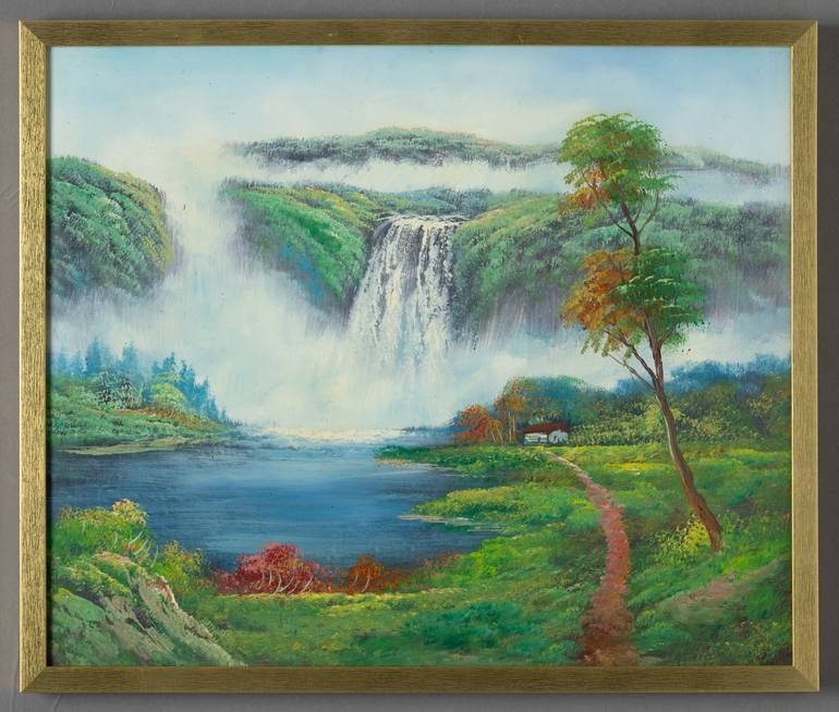 Original Contemporary Landscape Painting by Muga Muga