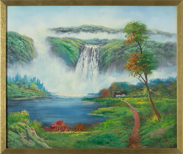 Original Contemporary Landscape Painting by Muga Muga