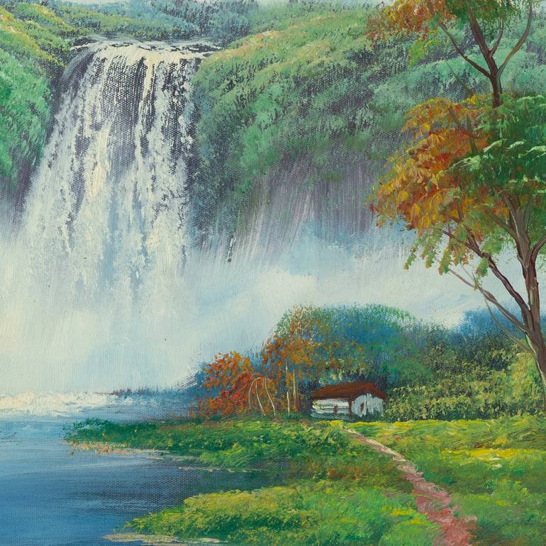 Original Contemporary Landscape Painting by Muga Muga