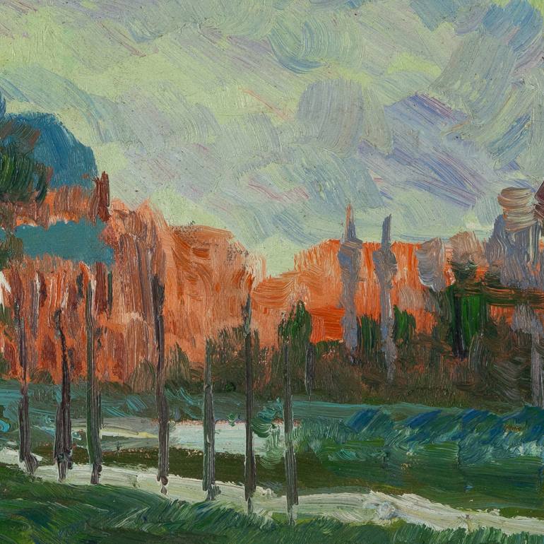 Original Contemporary Travel Painting by Muga Muga