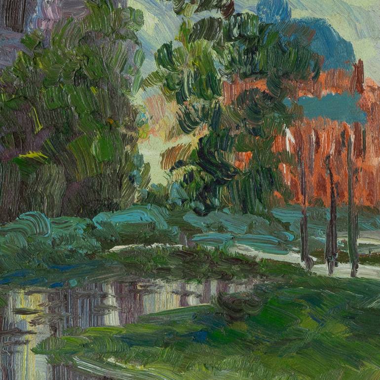 Original Contemporary Travel Painting by Muga Muga