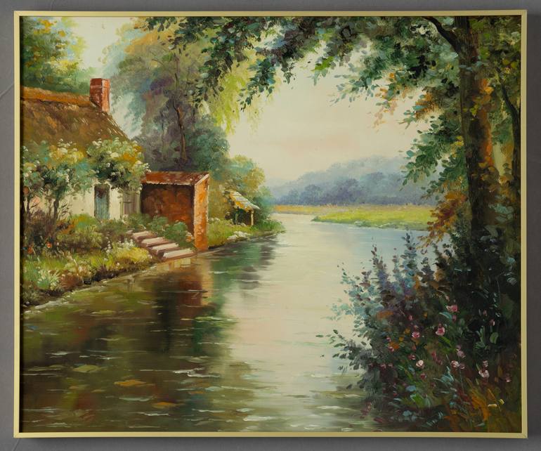 Original Contemporary Home Painting by Muga Muga