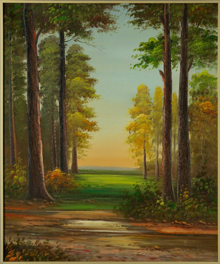 Original Contemporary Travel Painting by Muga Muga