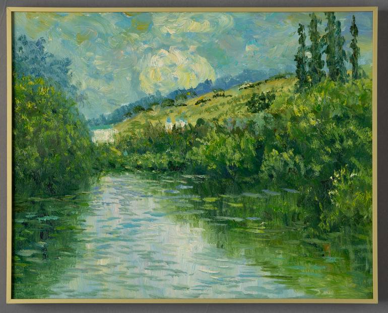 Original Contemporary Nature Painting by Muga Muga