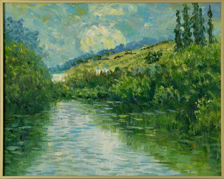 Original Contemporary Nature Painting by Muga Muga