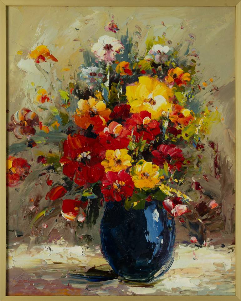 Original Contemporary Love Painting by Muga Muga