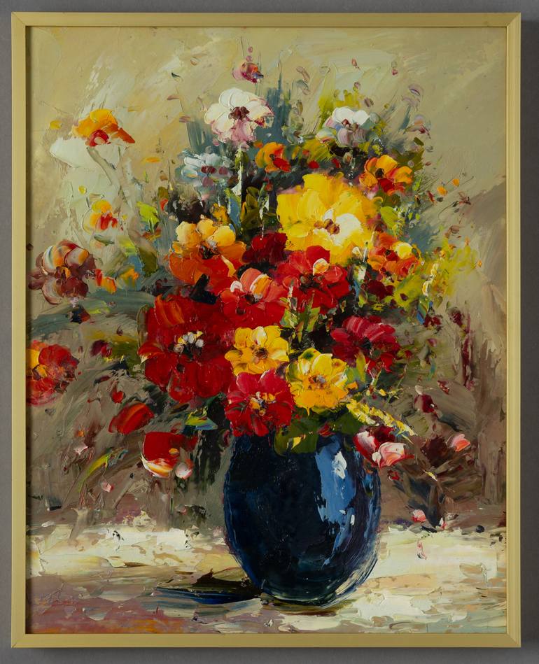 Original Contemporary Love Painting by Muga Muga