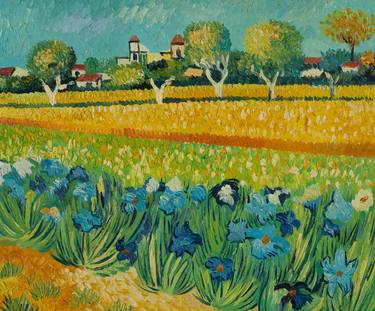 Original Contemporary Landscape Paintings by Muga Muga