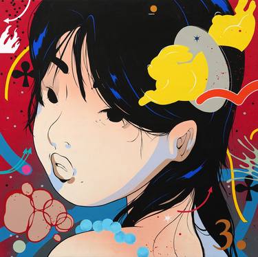 Print of Pop Art Abstract Paintings by Soyoung Seo