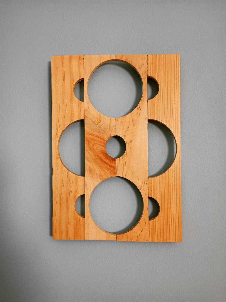 Original Abstract Geometric Sculpture by Vincenzo Di Pietro