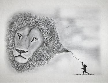 Original Surrealism Animal Drawings by Stavros Mitides