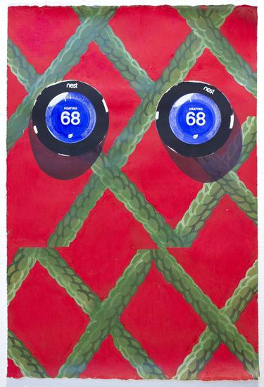 Original Art Deco Science/Technology Mixed Media by Matthew Mann