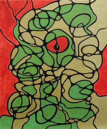 Original Abstract Expressionism Abstract Paintings by Svetlana Mägi