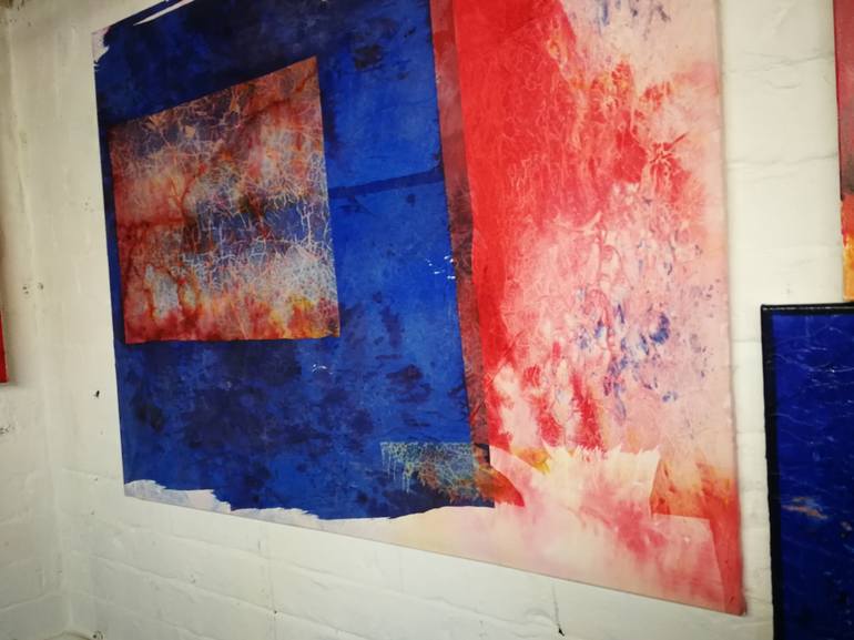 Original Abstract Painting by Enzo Fabbiano 