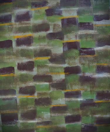 Original Abstract Architecture Paintings by Daria Nia