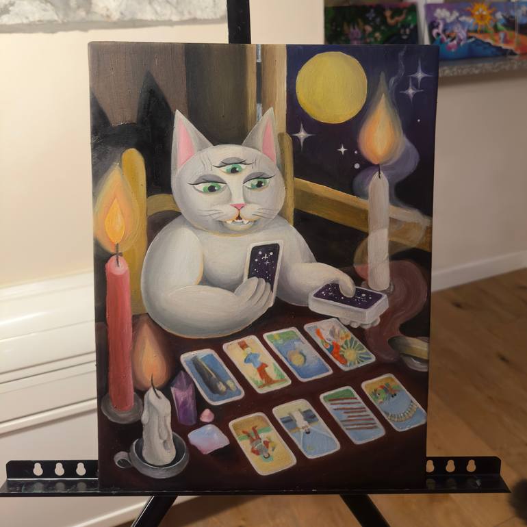 Original Illustration Animal Painting by Sviatlana Mikhnevich