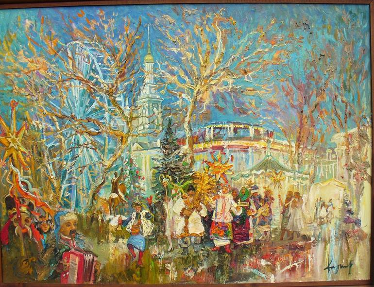 Print of Impressionism Cities Paintings by Kazimir Kutilov