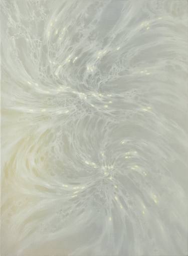 Original Abstract Water Painting by Yeonsoo Choi