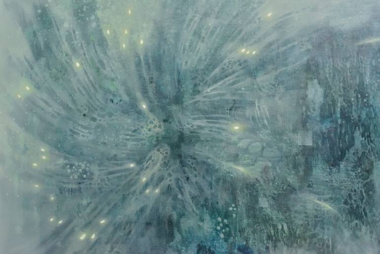 Original Abstract Fantasy Painting by Rreonsu Choi