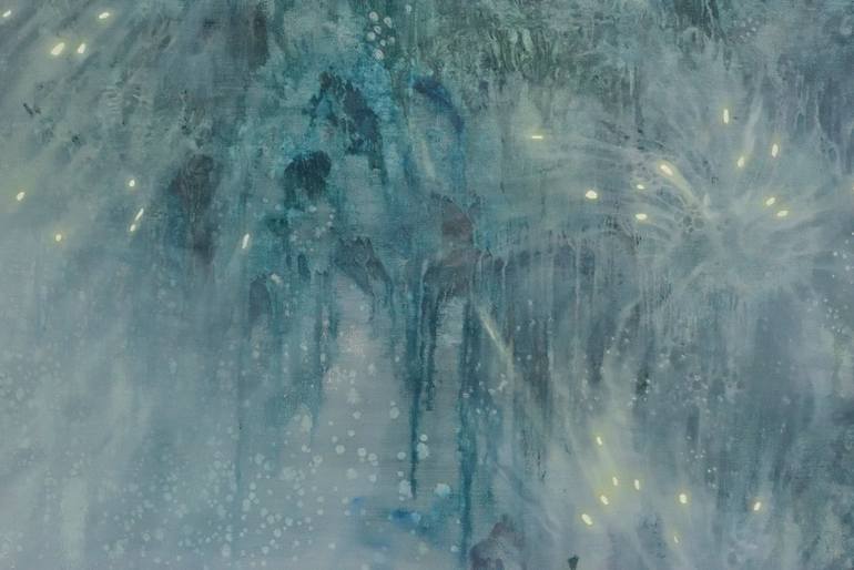 Original Abstract Fantasy Painting by Rreonsu Choi