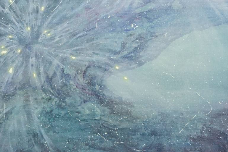 Original Abstract Fantasy Painting by Rreonsu Choi