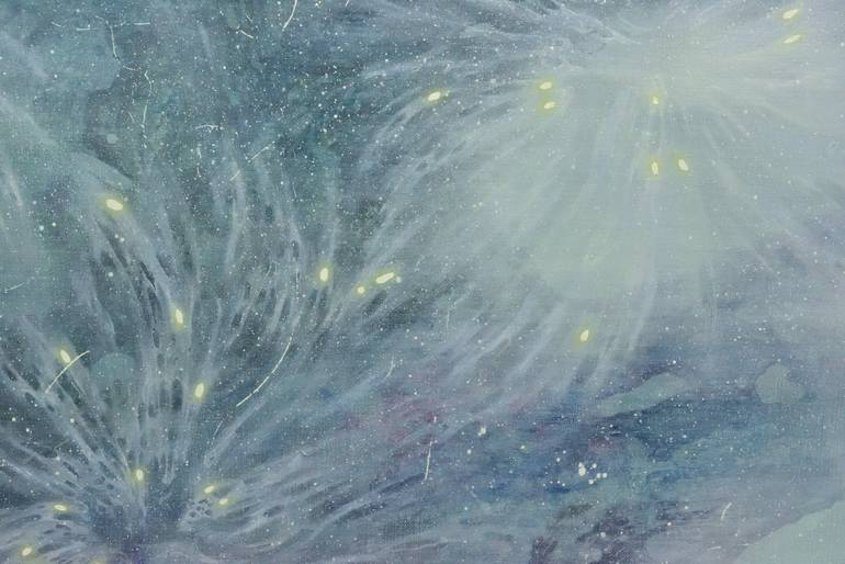 Original Abstract Fantasy Painting by Rreonsu Choi