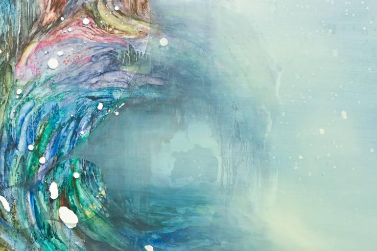 Original Abstract Fantasy Painting by Rreonsu Choi