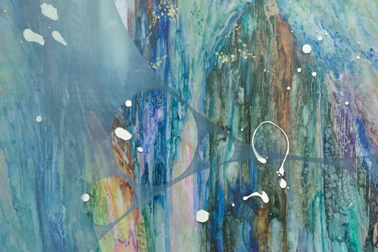 Original Abstract Fantasy Painting by Rreonsu Choi