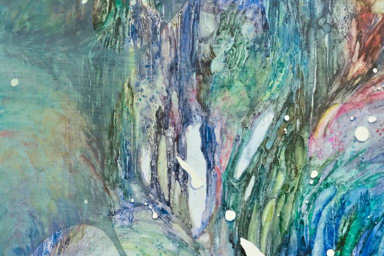 Original Abstract Fantasy Painting by Rreonsu Choi