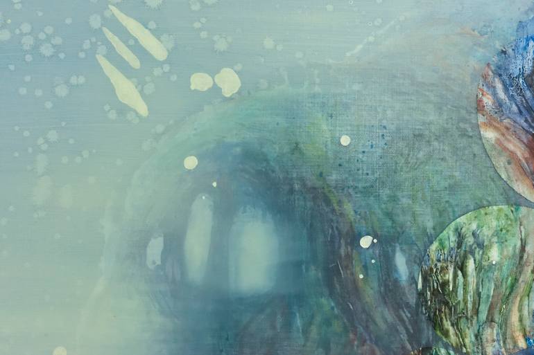 Original Abstract Fantasy Painting by Rreonsu Choi