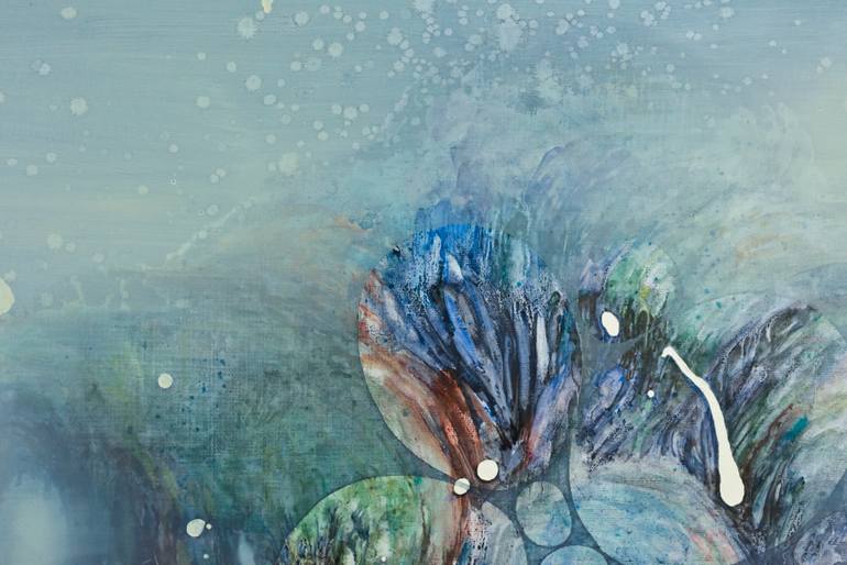 Original Abstract Fantasy Painting by Rreonsu Choi
