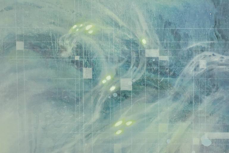 Original Abstract Fantasy Painting by Rreonsu Choi
