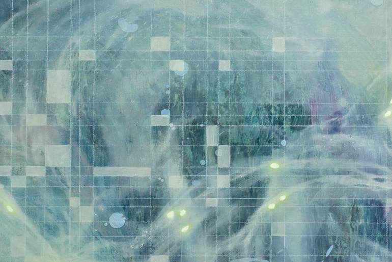 Original Abstract Fantasy Painting by Rreonsu Choi
