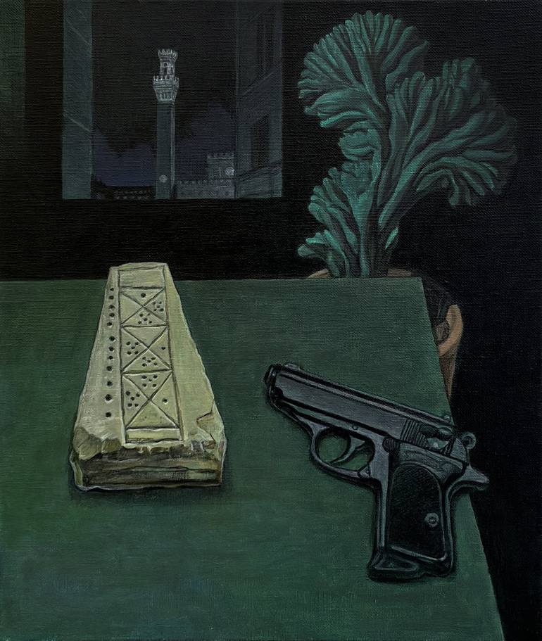 Original Surrealism Cinema Paintings by Sungmin Jo