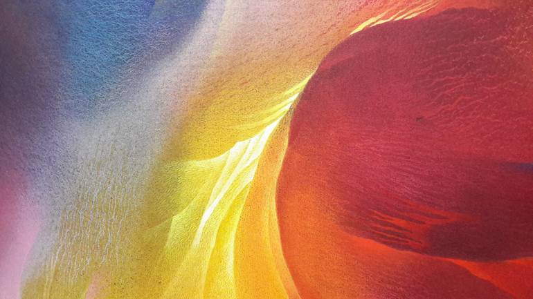 Original Abstract Erotic Painting by Prakornpatara Janthakhaisorn