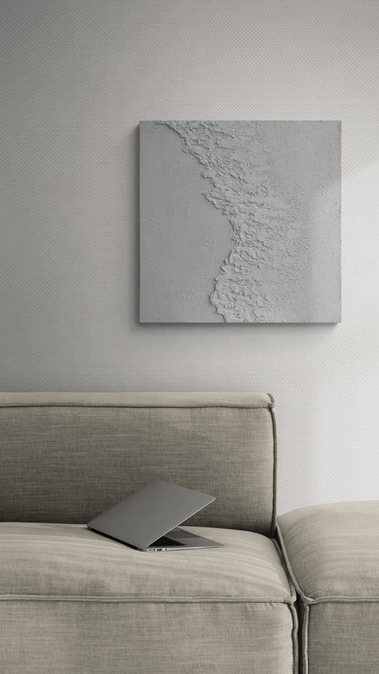 Original Abstract Seascape Painting by Anna Rusak