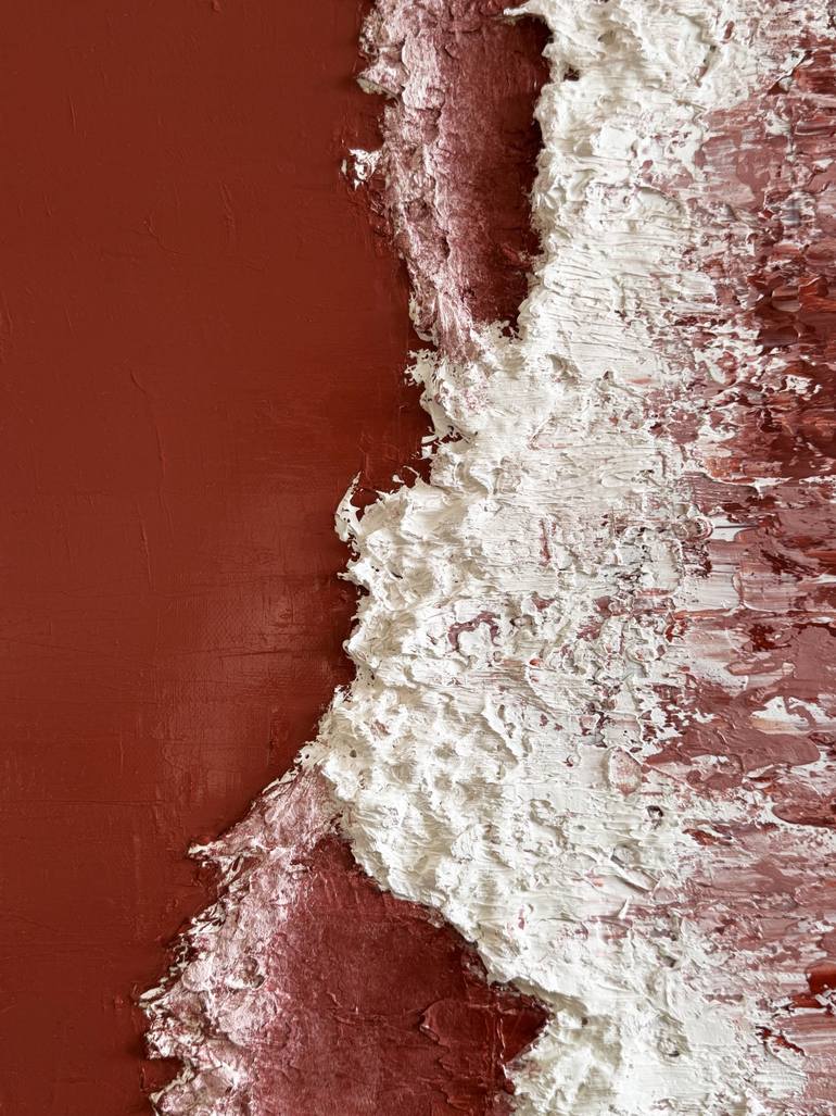 Original Abstract Seascape Painting by Anna Rusak