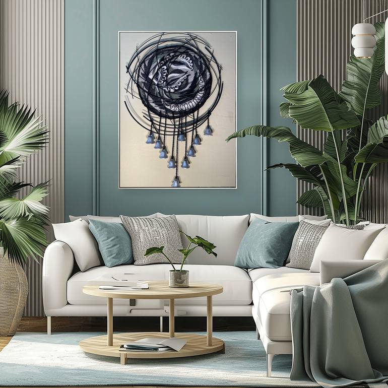 Original Art Deco Abstract Sculpture by Raisa Kaznacheyeva