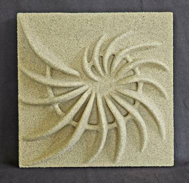 Original Geometric Nature Sculpture by Nina Bulgakova