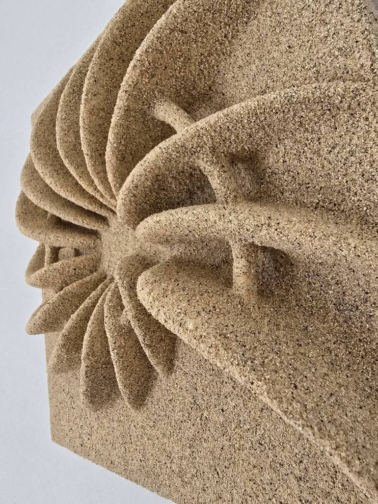 Original Geometric Nature Sculpture by Nina Bulgakova