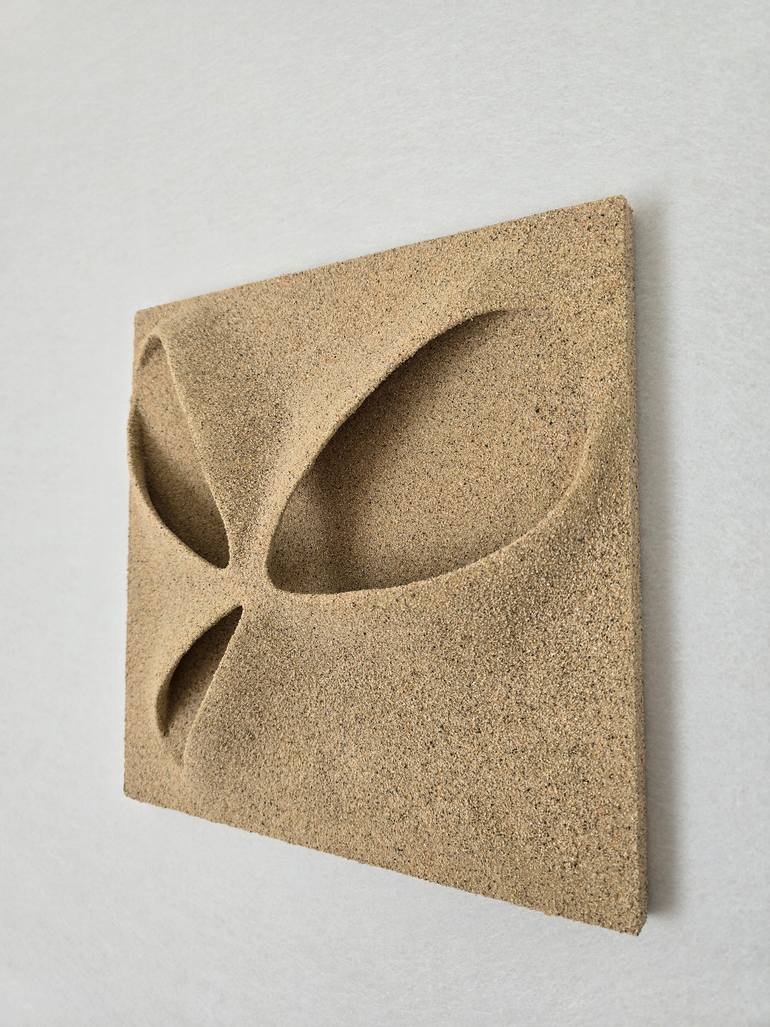 Original Geometric Abstract Sculpture by Nina Bulgakova