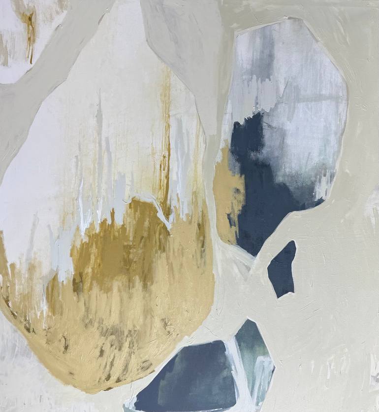 Original Abstract Expressionism Abstract Painting by Julia Chuquis
