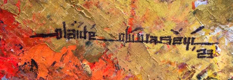 Original Expressionism People Mixed Media by Oluwaseyi Olaide