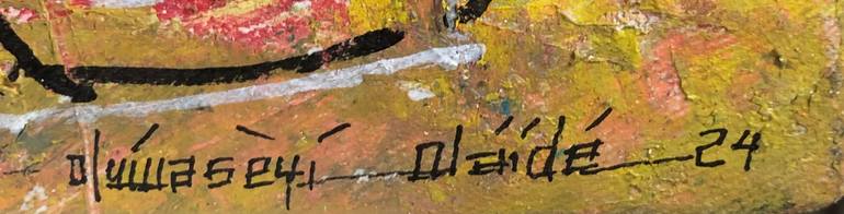 Original Abstract Expressionism Abstract Painting by Oluwaseyi Olaide