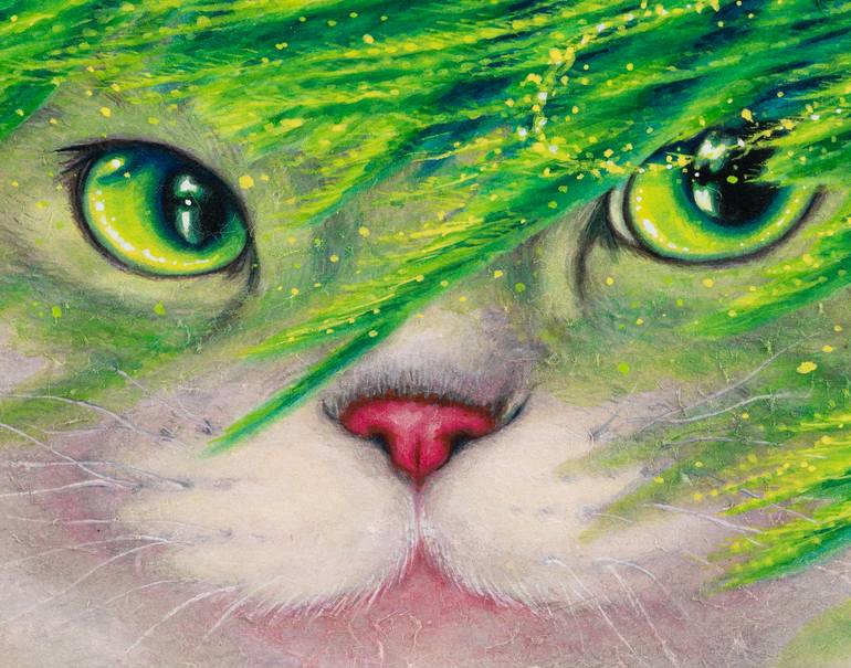 Original Symbolism Animal Painting by Eui Jin Yun
