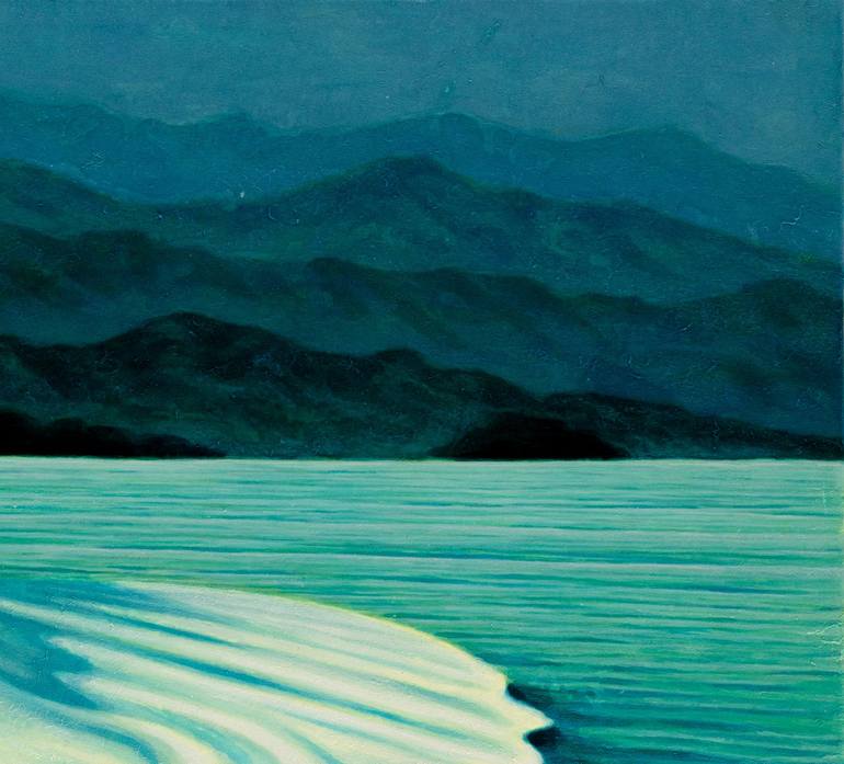 Original Symbolism Abstract Painting by Eui Jin Yun