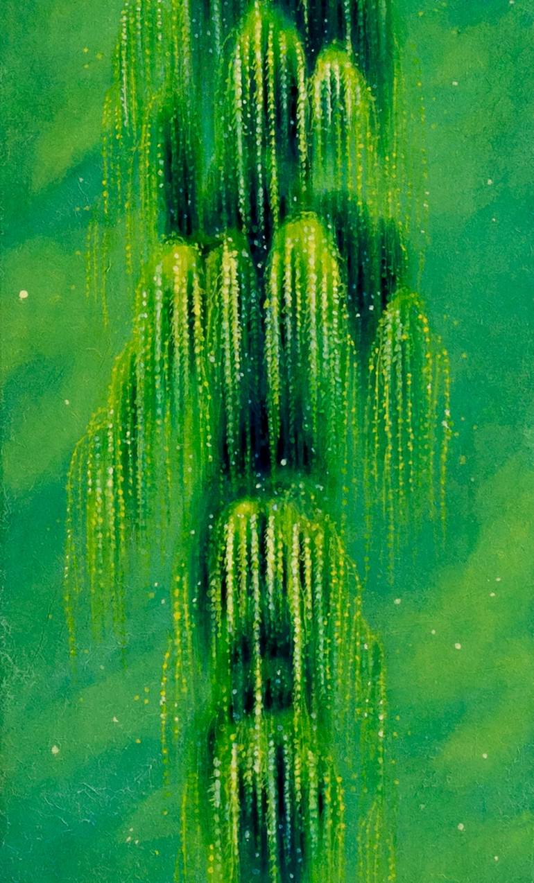 Original Symbolism Nature Painting by Eui Jin Yun