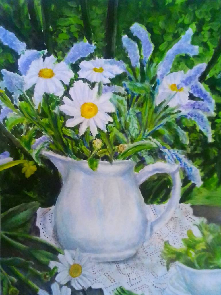 Original Contemporary Still Life Painting by Shelley Amos