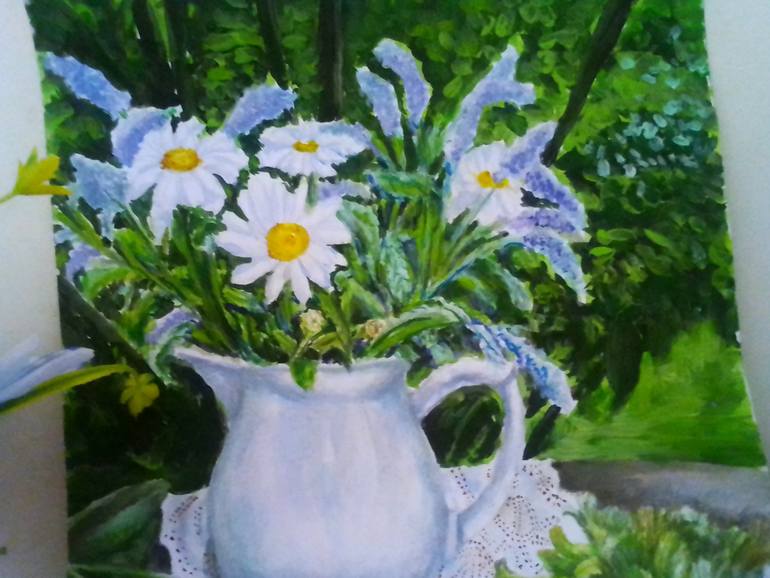 Original Contemporary Still Life Painting by Shelley Amos