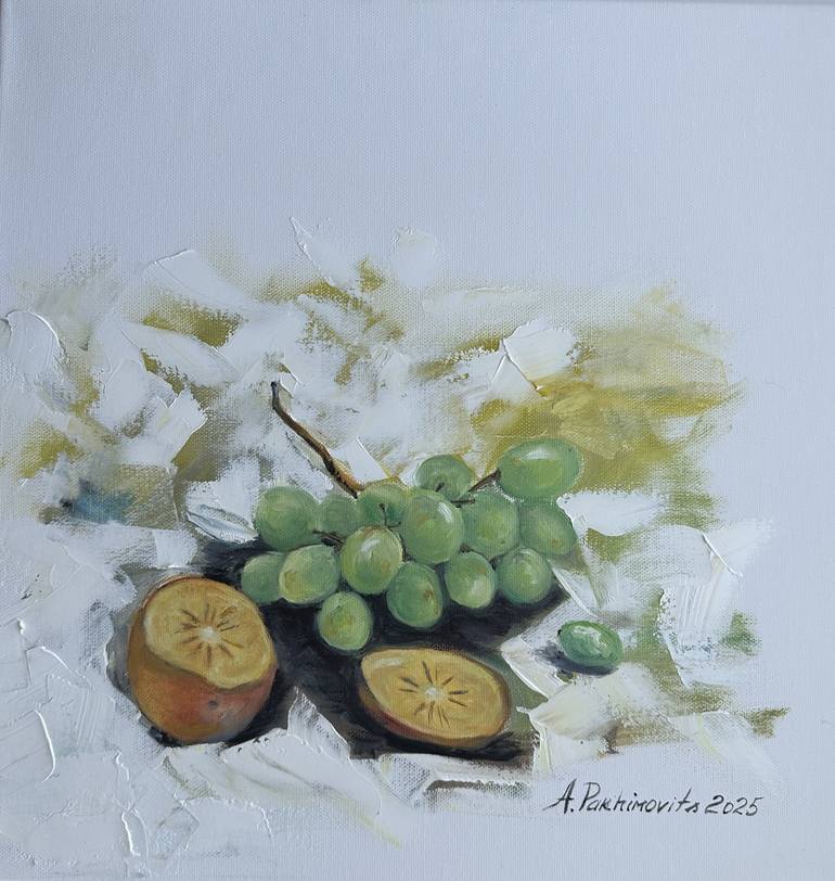 Original Expressionism Still Life Paintings by Anna Parhimovits